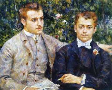 シャルルとジョルジュ・デュラン・リュエル ピエール・オーギュスト・ルノワール Oil Paintings